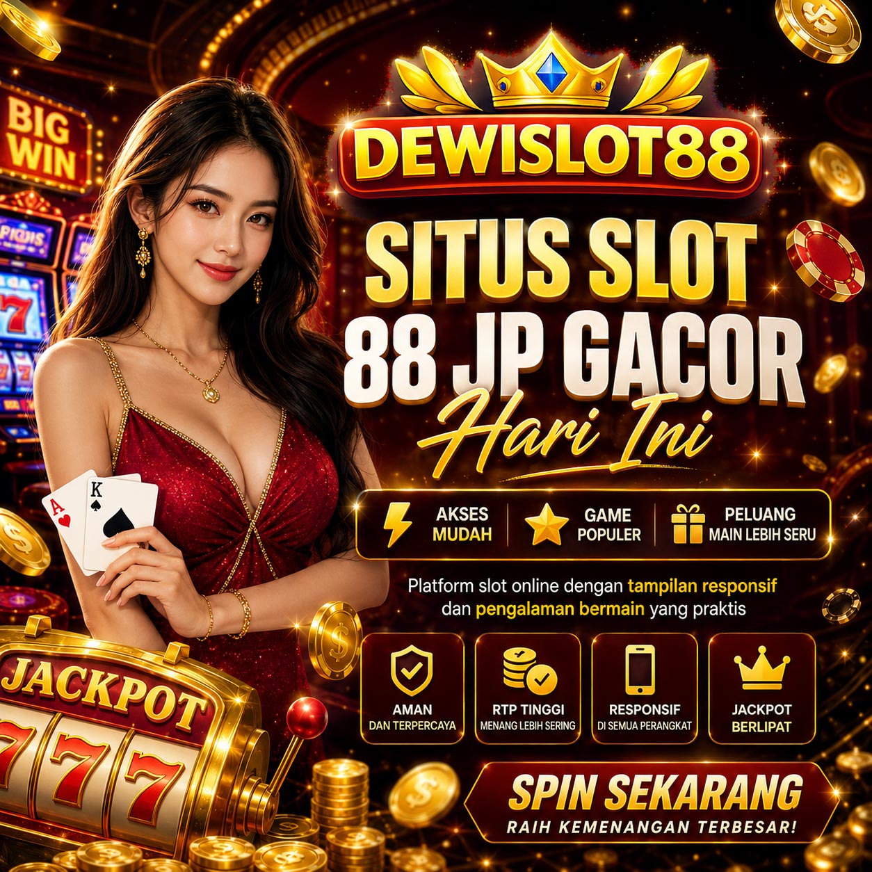 DEWISLOT88 # Situs Slot88 JP Gacor Hari Ini Judi Slot Online Gampang Menang